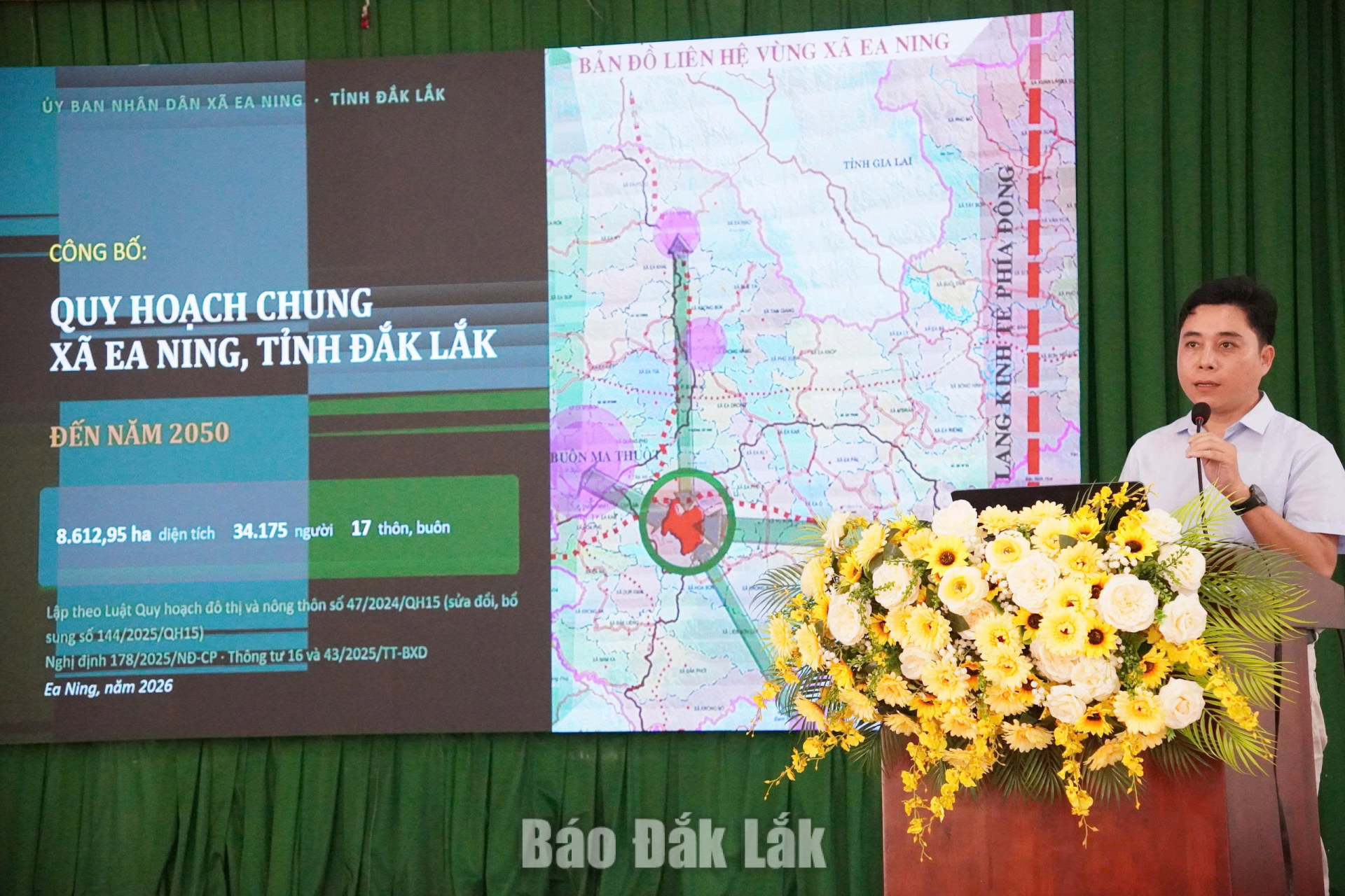 Xã Ea Ning công bố Quy hoạch chung đến năm 2050 1 thông tin Quy hoạch chung xã Ea Ning đến năm 2050.