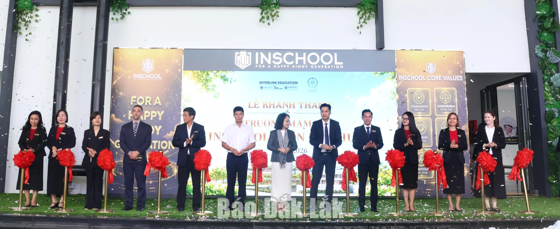 Khánh thành hai trường học tại khu đô thị Thành phố Cà phê 3 Trường Mầm non INschool