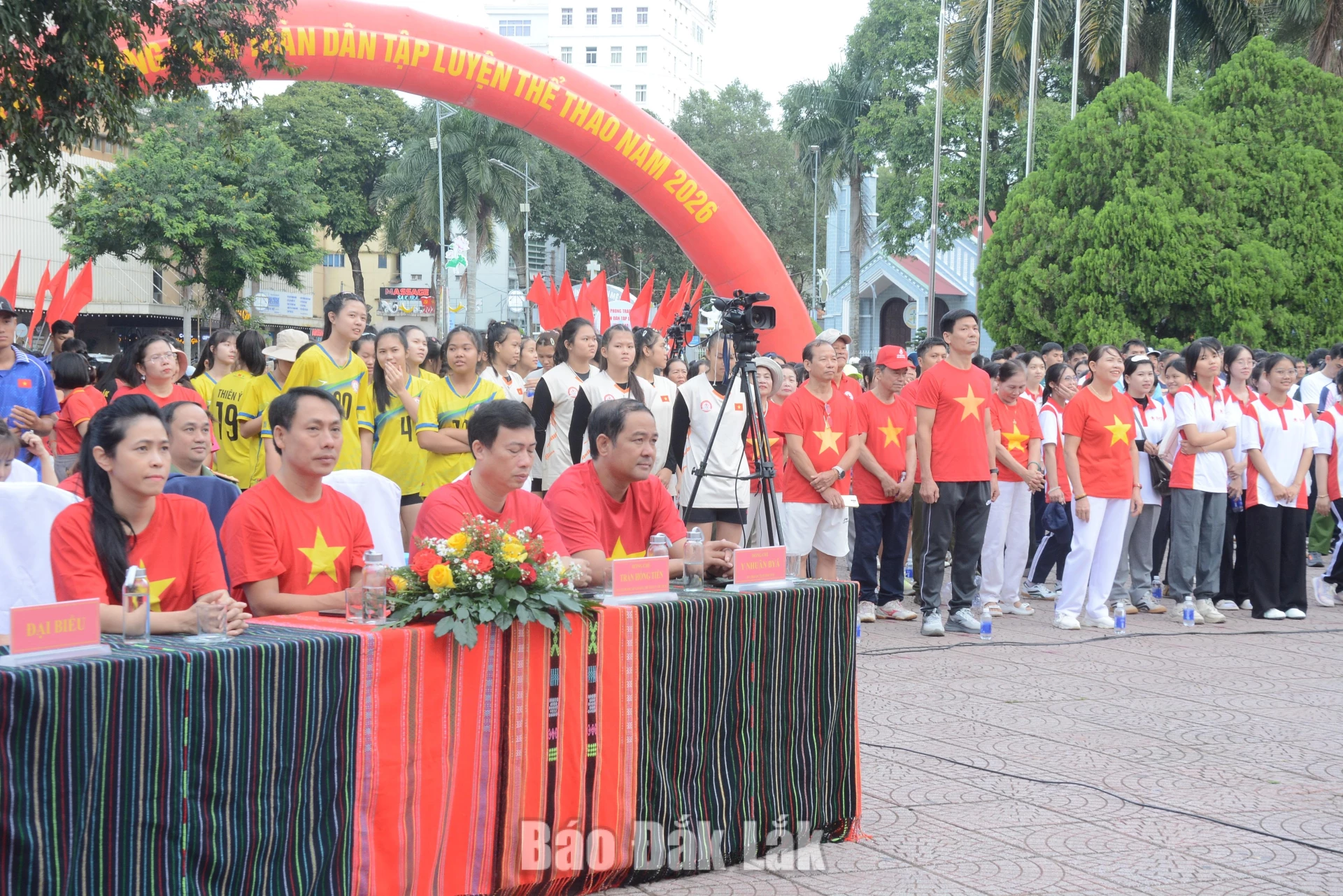 Các đại biểu tham dự tại điểm cầu Đắk Lắk.