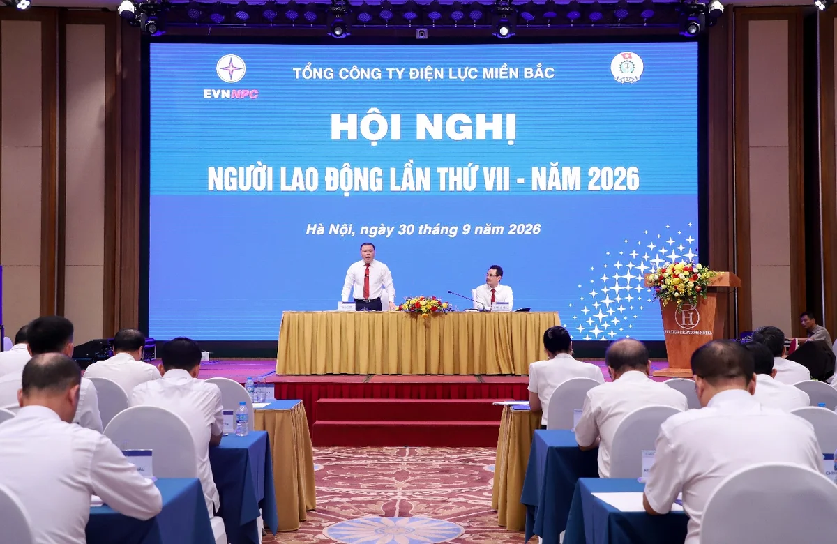 EVNNPC: Hội nghị đại biểu Người lao động lần thứ VII năm 2026 2 evnnpc hoi nghi dai bieu nguoi lao dong lan thu vii nam 2026 6ac32a7ce356c