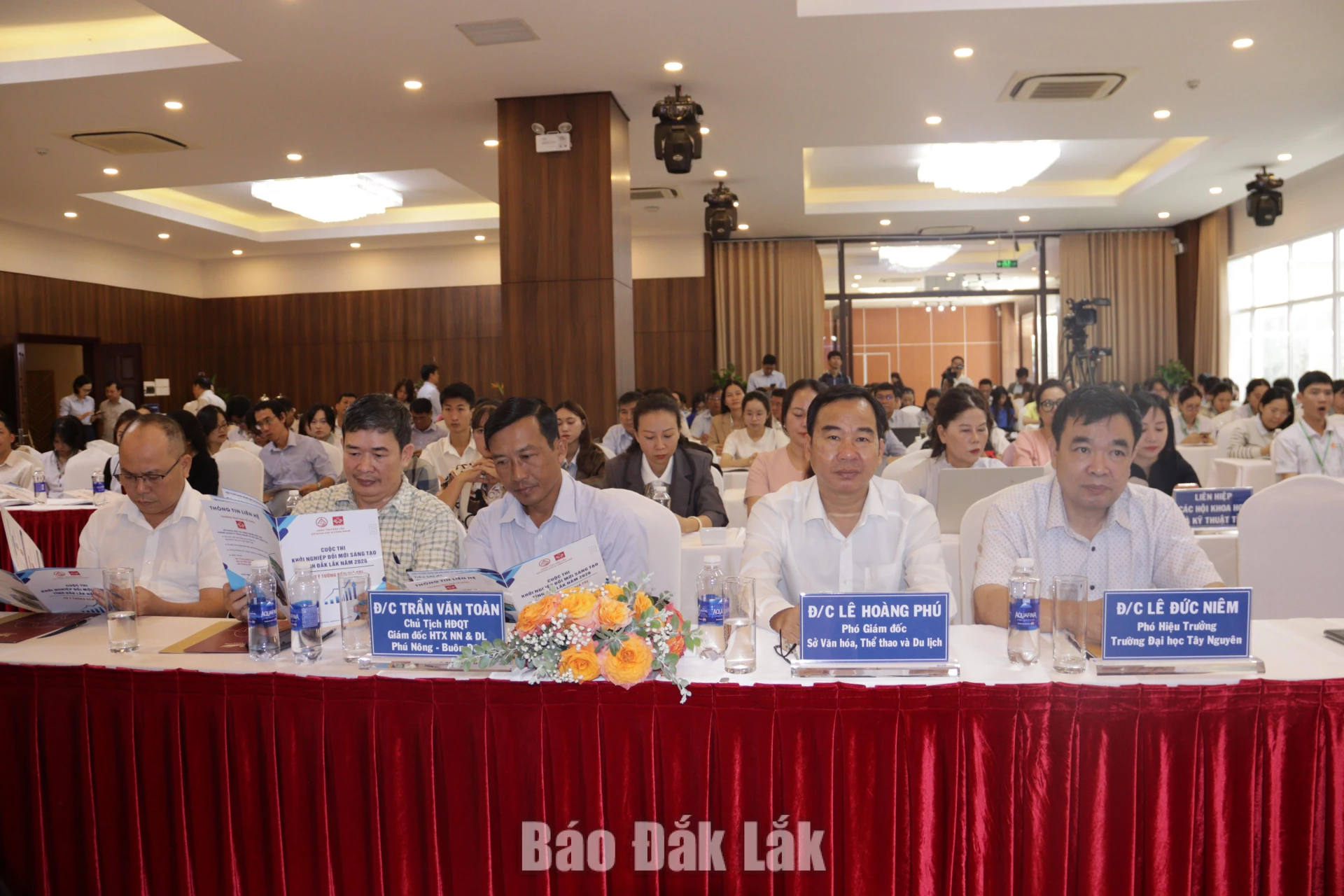 Phát động cuộc thi Khởi nghiệp đổi mới sáng tạo tỉnh Đắk Lắk năm 2026 1 Đại biểu tham dự lễ phát động.