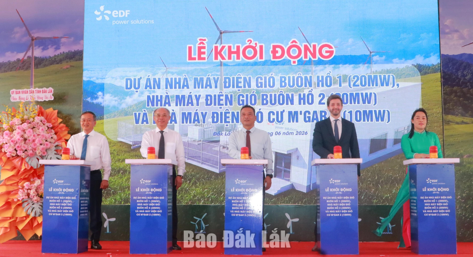 Khai mở nguồn lực tăng trưởng từ các dự án năng lượng 2 Tỉnh Đắk Lắk yêu cầu các chủ đầu tư các dự án năng lượng sớm khởi công các dự án.