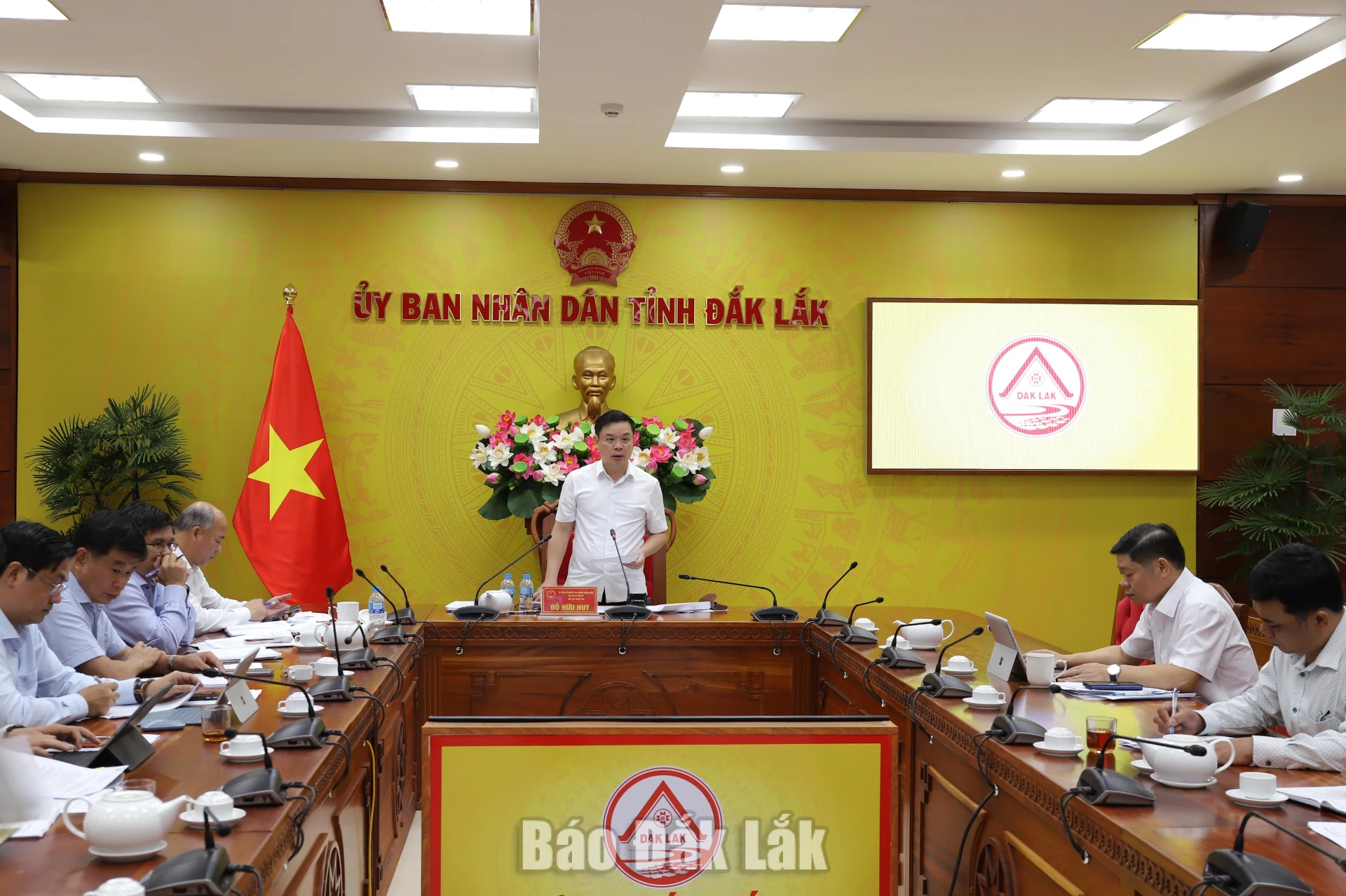 Đắk Lắk đẩy nhanh tiến độ lập quy hoạch đô thị và nông thôn 1 Chủ tịch UBND tỉnh Đỗ Hữu Huy