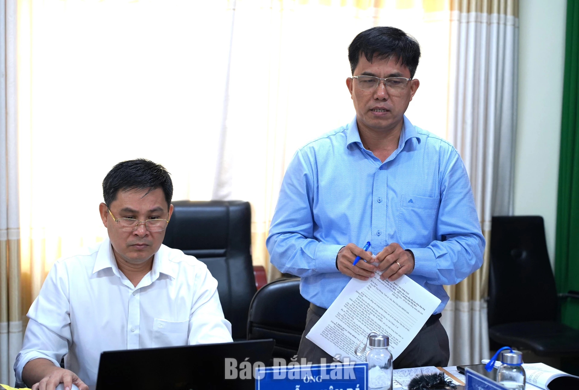 Phó Giám đốc Sở GD-ĐT Nguyễn Xuân Đá làm rõ thêm một số nội dung liên quan.