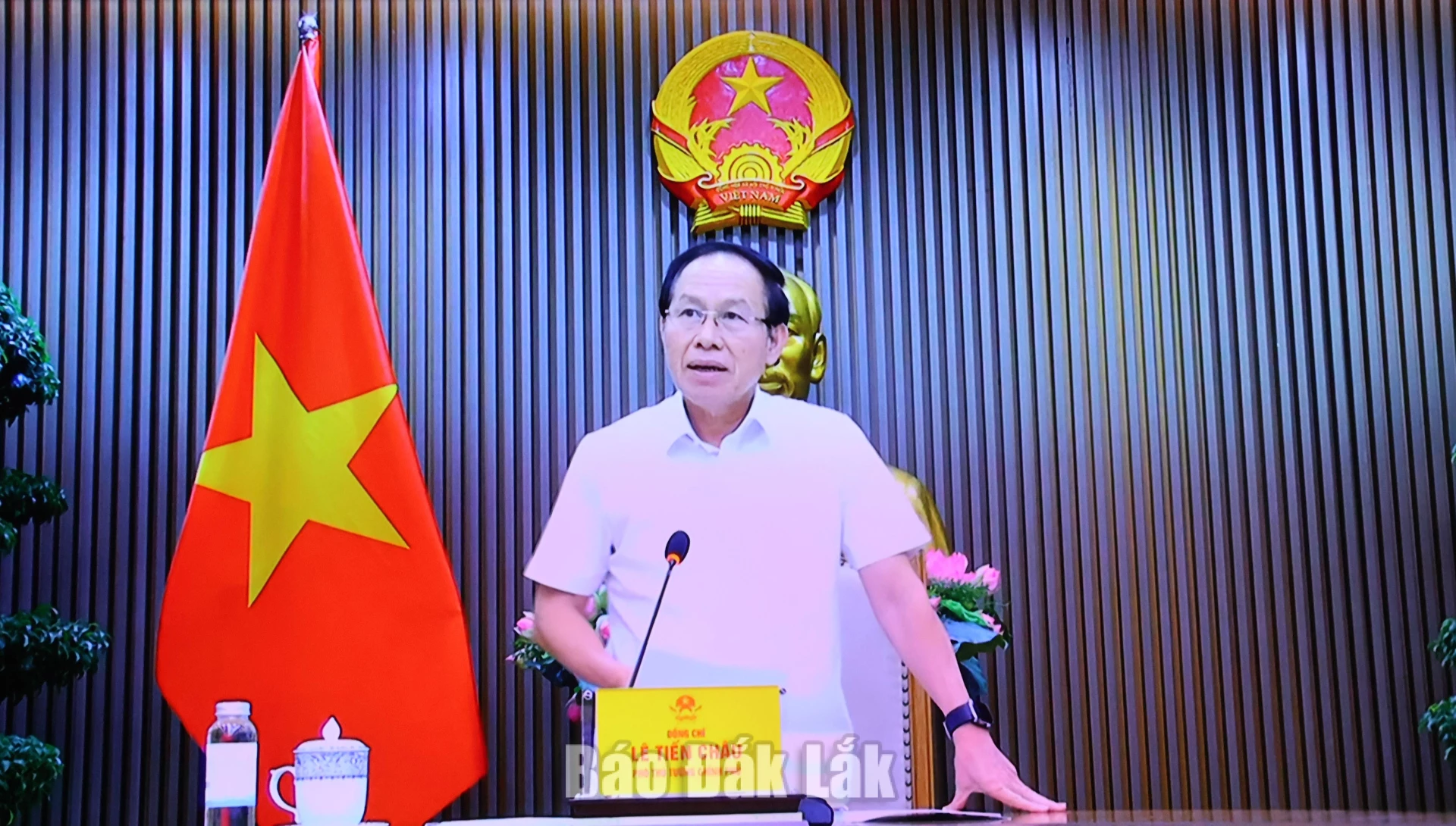 Sắp xếp cơ sở giáo dục phải nâng cao hiệu quả quản trị, chất lượng giáo dục 1 Phó Thủ tướng Chính phủ Lê Tiến Châu