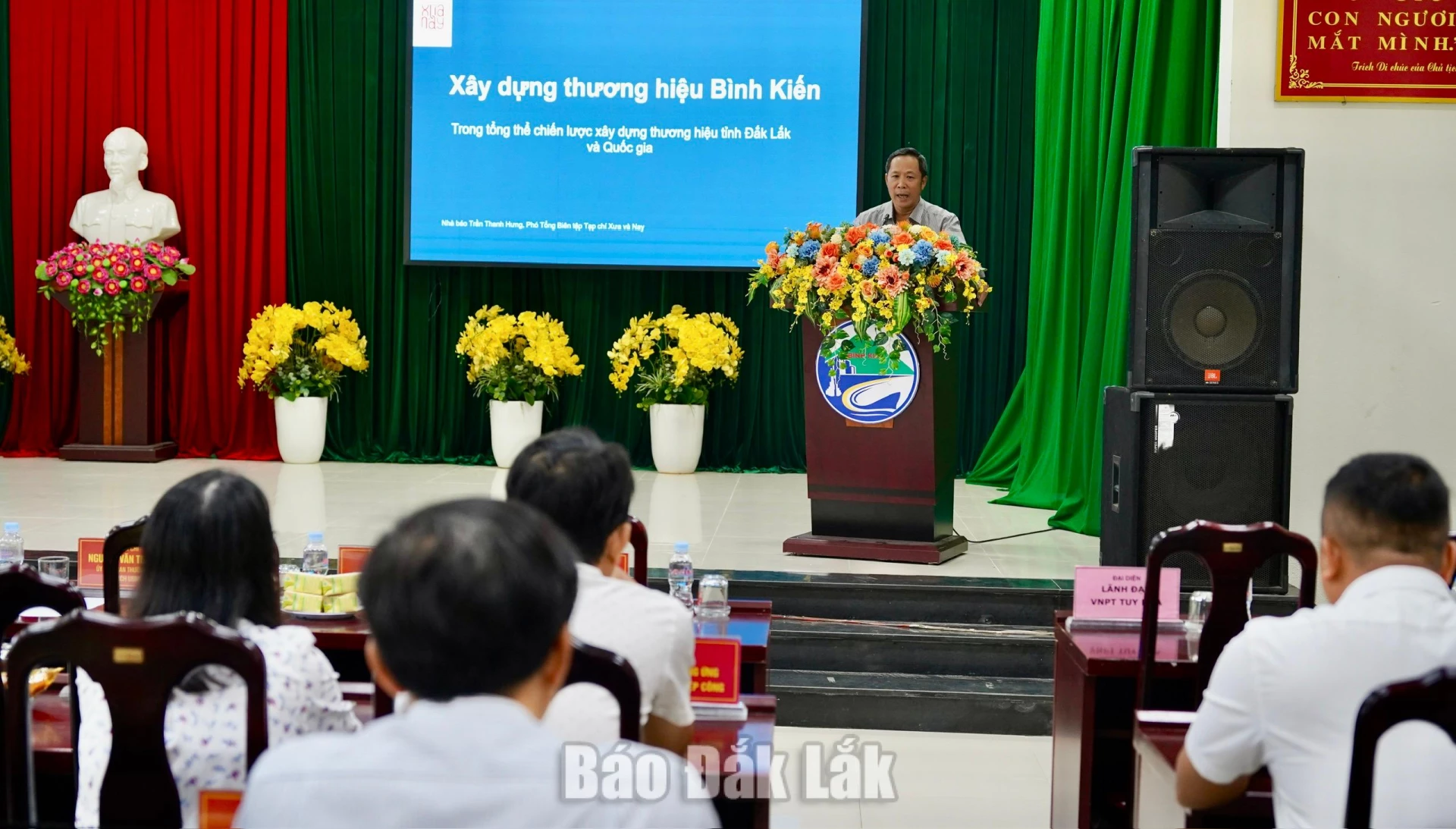 Phường Bình Kiến hưởng ứng Ngày Chuyển đổi số quốc gia 1 Quang cảnh chương trình.